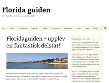 Tablet Screenshot of floridaguiden.se